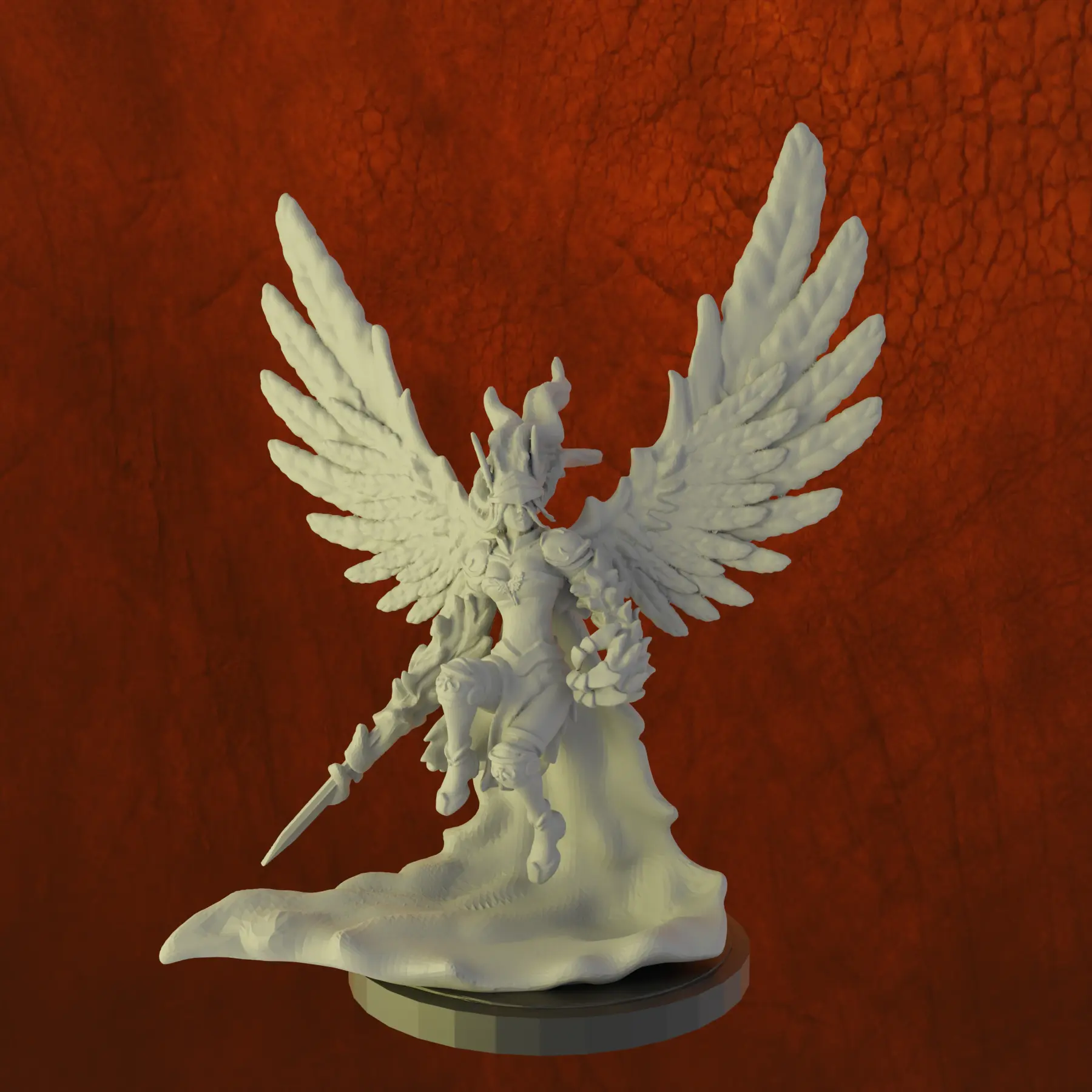 Bronvoorbeeld van het 3D-model Valkyrie Randgris door Lio3D.impresiones
