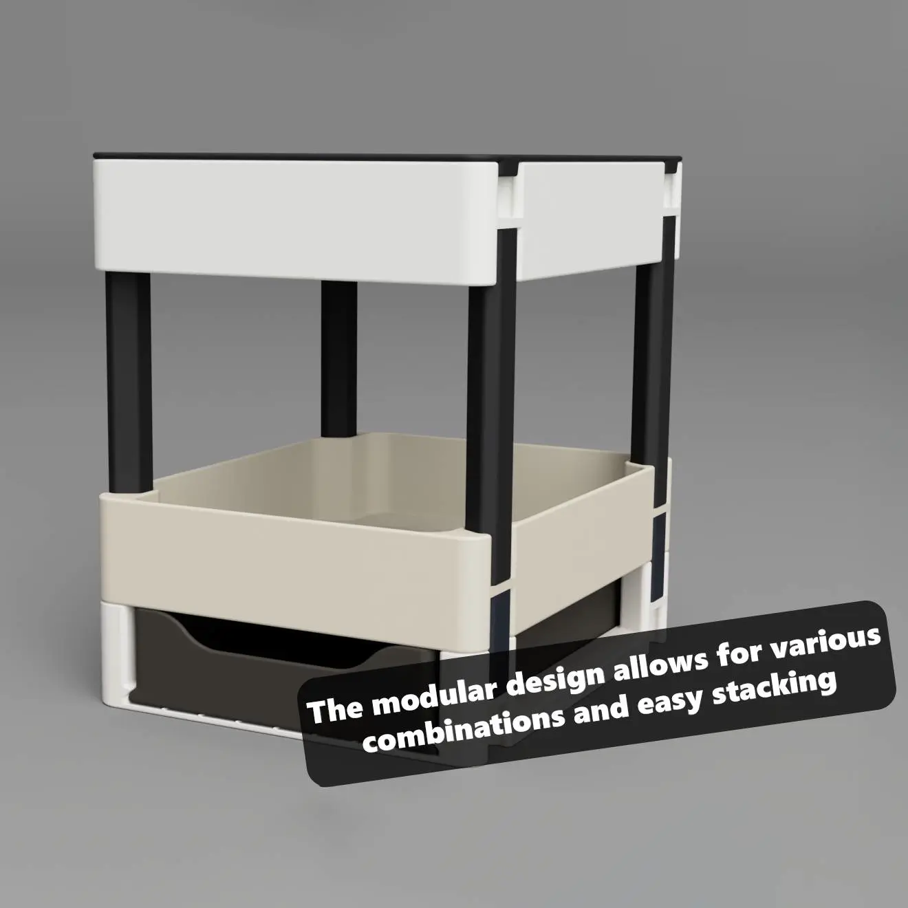 Source preview of the Versatile Stackable Storage Box System (200×250) 3D model by Jakub Lattenberg