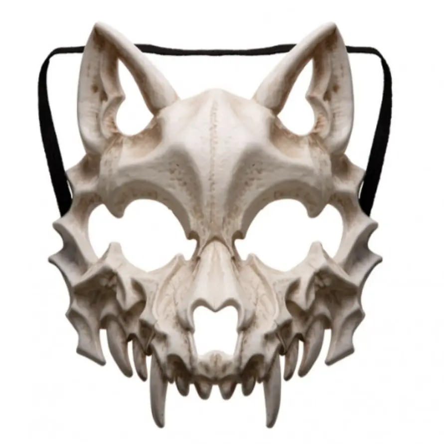 Source preview of the wolf mask 3D model by Ronin_By_Def