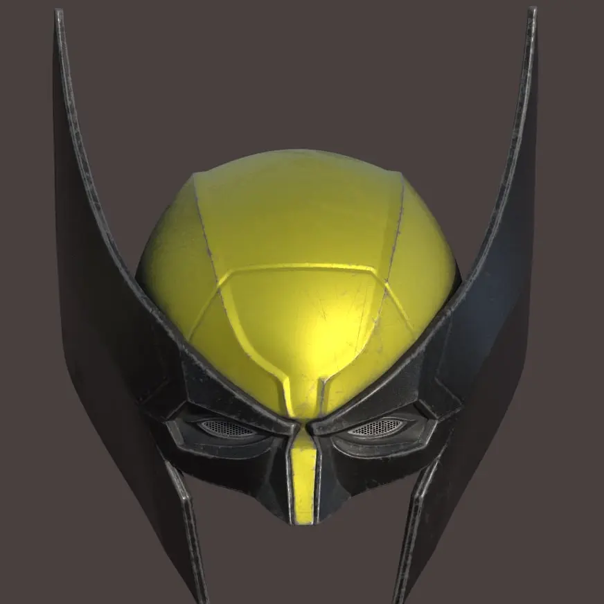 Bronvoorbeeld van het 3D-model wolverine mask door fortnitelover1234