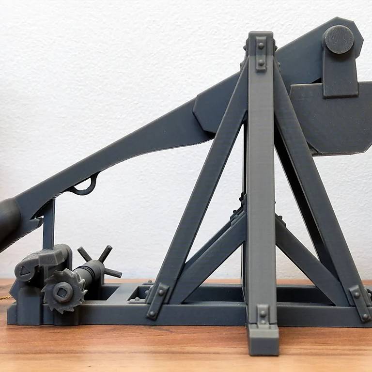 Bronvoorbeeld van het 3D-model Working catapult (assembly required) door user6411806470