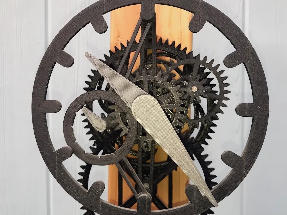 Bronvoorbeeld van het 3D-model working clock door Paul0915