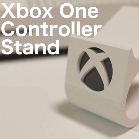 Source preview of the XBOX controller stand 3D model by RobMite