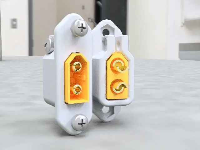 Source preview of the XT60 Panel Mount  3D model by Mohd Zainol B Buyong