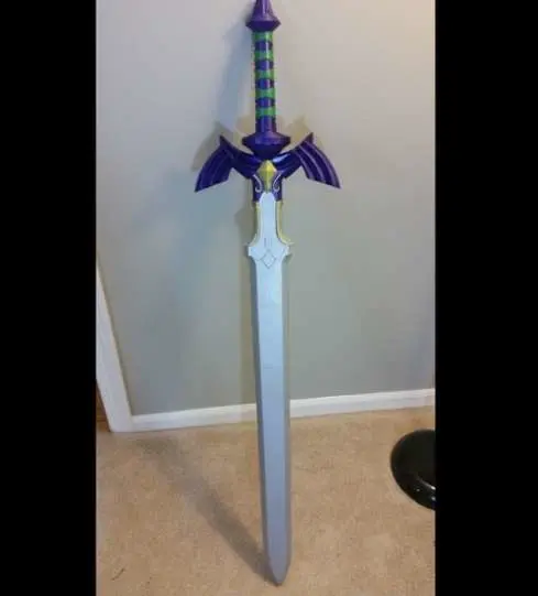 Bronvoorbeeld van het 3D-model Zelda Master sword door kunningking23