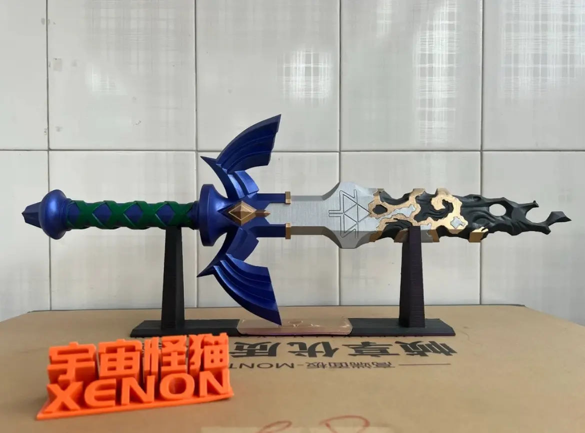 Bronvoorbeeld van het 3D-model Zelda Sword door MtDo250